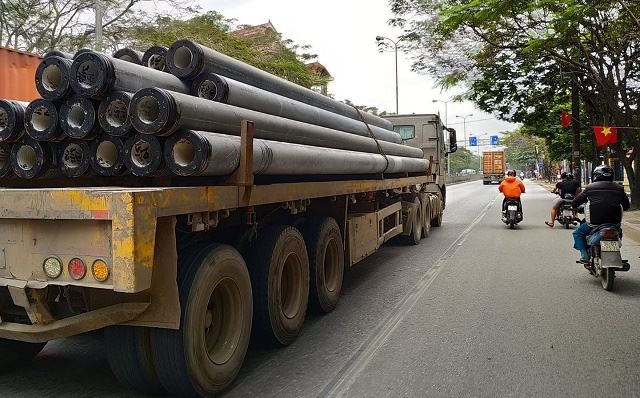 Tăng cường quản lý kinh doanh vận tải hàng hóa bằng xe ô tô. Ảnh: Internet 