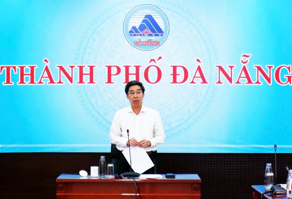 Phó Chủ tịch UBND TP. Đà Nẵng Trần Chí Cường phát biểu chỉ đạo tại cuộc họp