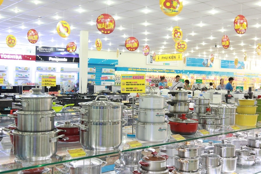 Đồ gia dụng là một trong những mặt hàng có tiềm năng với thị trường Myanmar. Ảnh minh hoạ