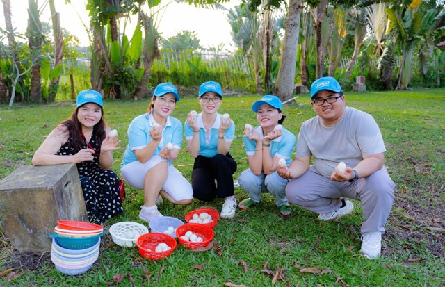 Hoạt động nhặt trứng 