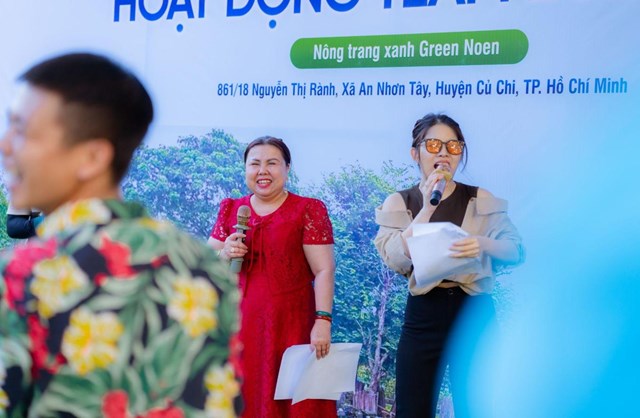 CEO GCTV và MC Quyên Quyên