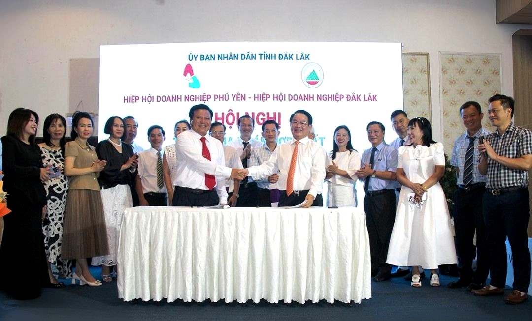 Hiệp hội Doanh nghiệp Phú Yên và Đắk Lắk thống nhất hợp nhất.