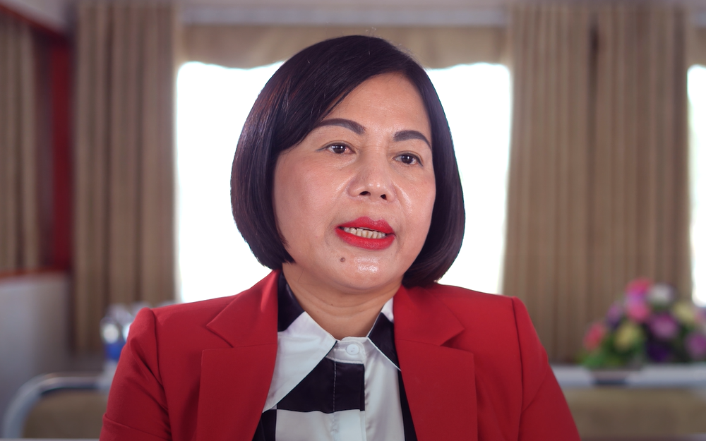 Bà Bùi Thị Thanh Thúy – GĐ Công ty TNHH Đầu tư Thương mại & Du lịch Hoàng Gia Quảng Ninh