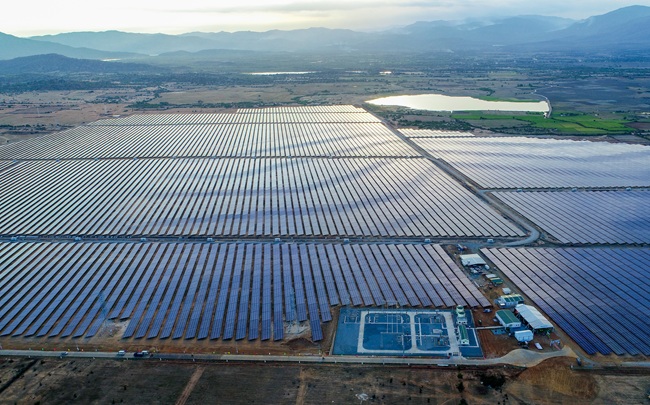 Cụm nhà máy điện mặt trời của BIM Group tại Khánh Hòa  