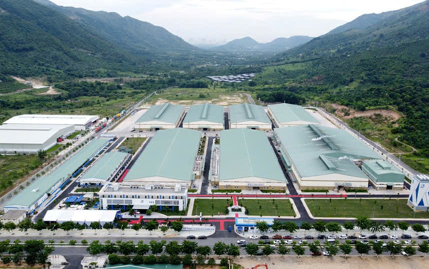 Toàn cảnh Nhà máy Thuốc lá Khatoco Khánh Hòa tại Cụm công nghiệp Trảng É