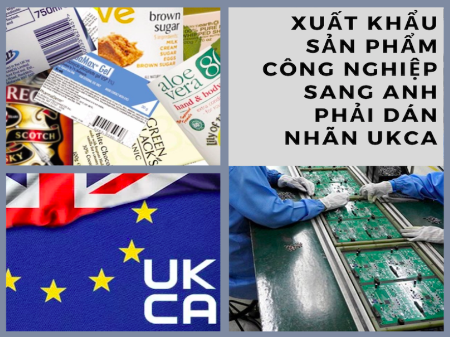 Từ 1/1/2023, xuất khẩu sản phẩm công nghiệp sang Anh phải dán nhãn UKCA thay vì nhãn CE như trước. Ảnh minh hoạ