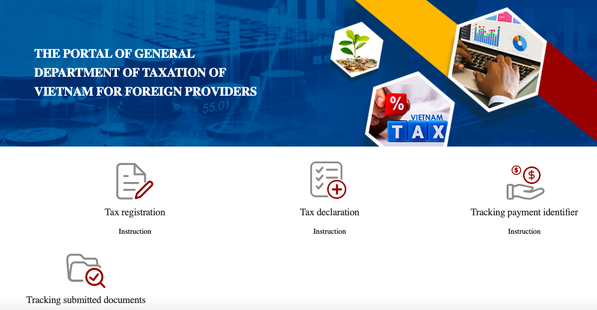 Website Cục Thuế doanh nghiệp lớn. 