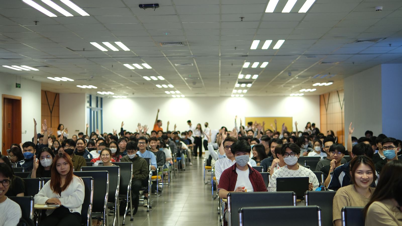 Chương trình thu hút sự quan tâm của đông đảo sinh vinh