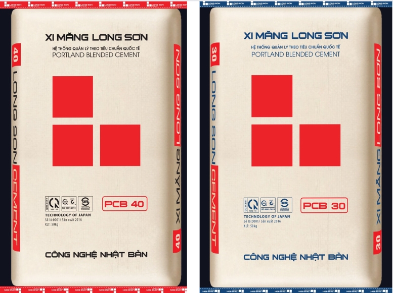 Sản phẩm của Công ty Xi măng Long Sơn 