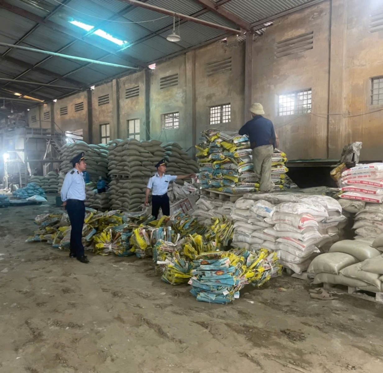 Công ty Cổ phần công nghệ Sao Đỏ đã thực hiện 02 hành vi vi phạm hành chính gồm: Sản xuất phân bón khi không có Giấy chứng nhận đủ điều kiện sản xuất phân bón và Sản xuất hàng hóa mang nhãn hiệu giả mạo. Tổng số phân bón giả bị phát hiện, thu giữ là 67,2 tấn