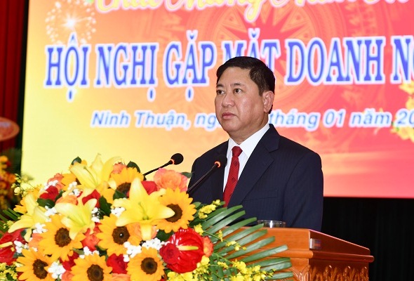 Ông Trần Quốc Nam- Phó Bí thư Tỉnh ủy, Chủ tịch UBND tỉnh phát biểu khai mạc 