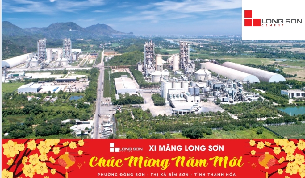 Toàn cảnh Nhà máy Xi măng Long Sơn 