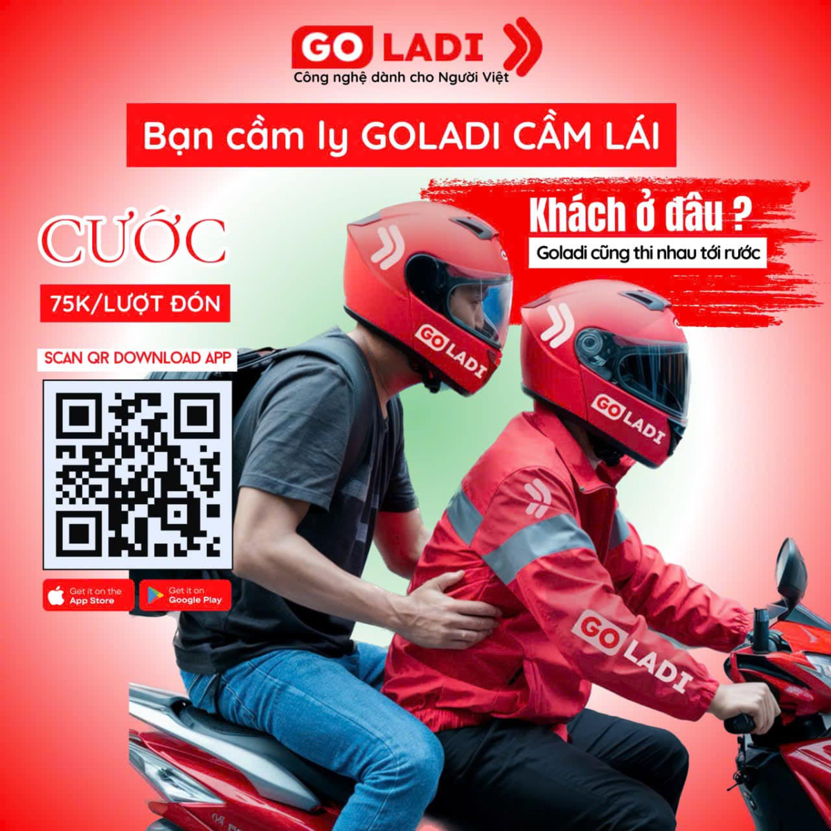  Di chuyển tiện lợi với Goladi Việt Nam