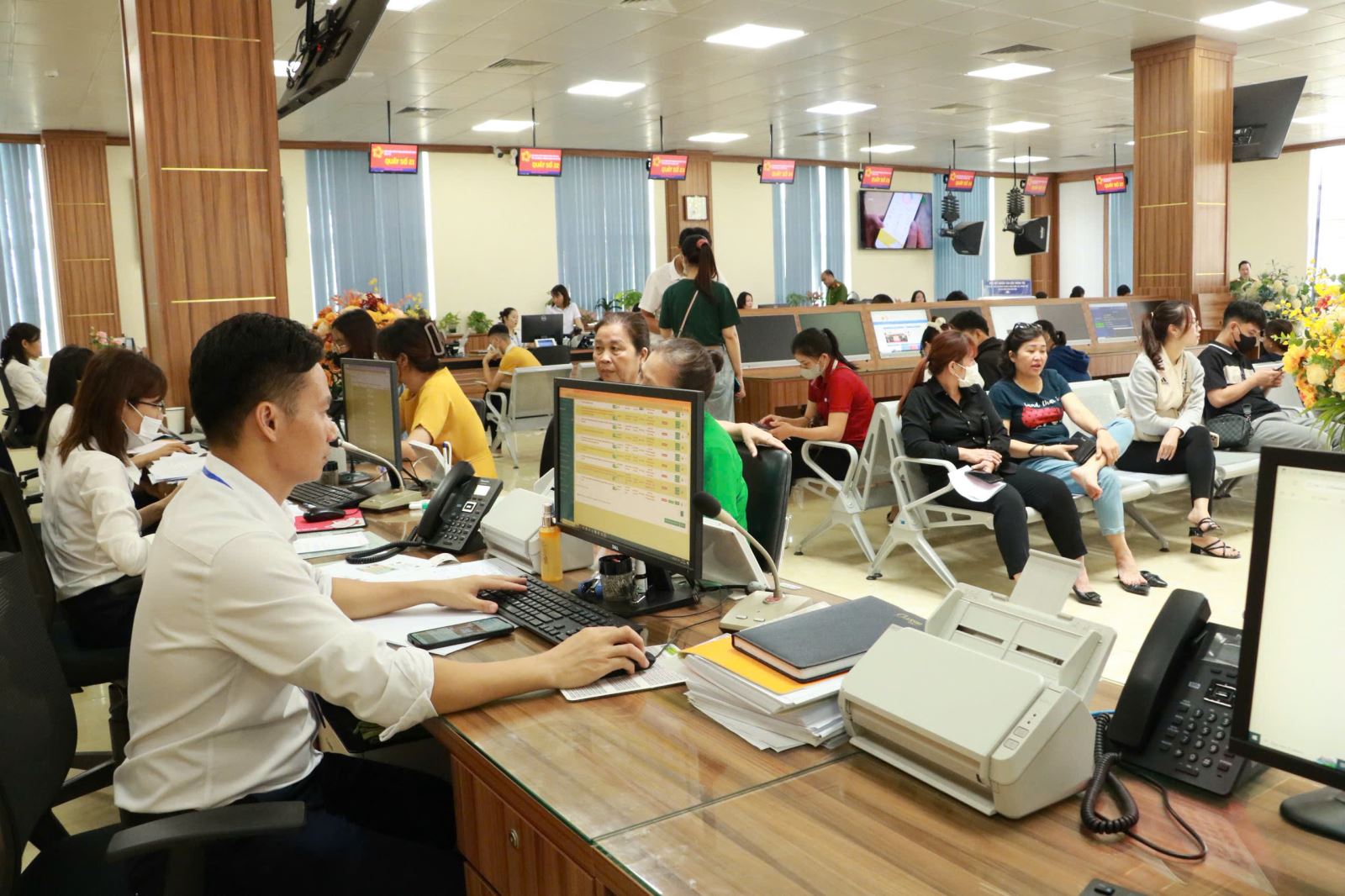 Trung tâm Hành chính công tỉnh Ninh Bình (ảnh:CTTDT tỉnh Ninh Bình)