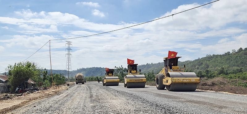 Dự án thi công đường Hồ Chí Minh đoạn tránh phía Đông TP. Buôn Ma Thuột.