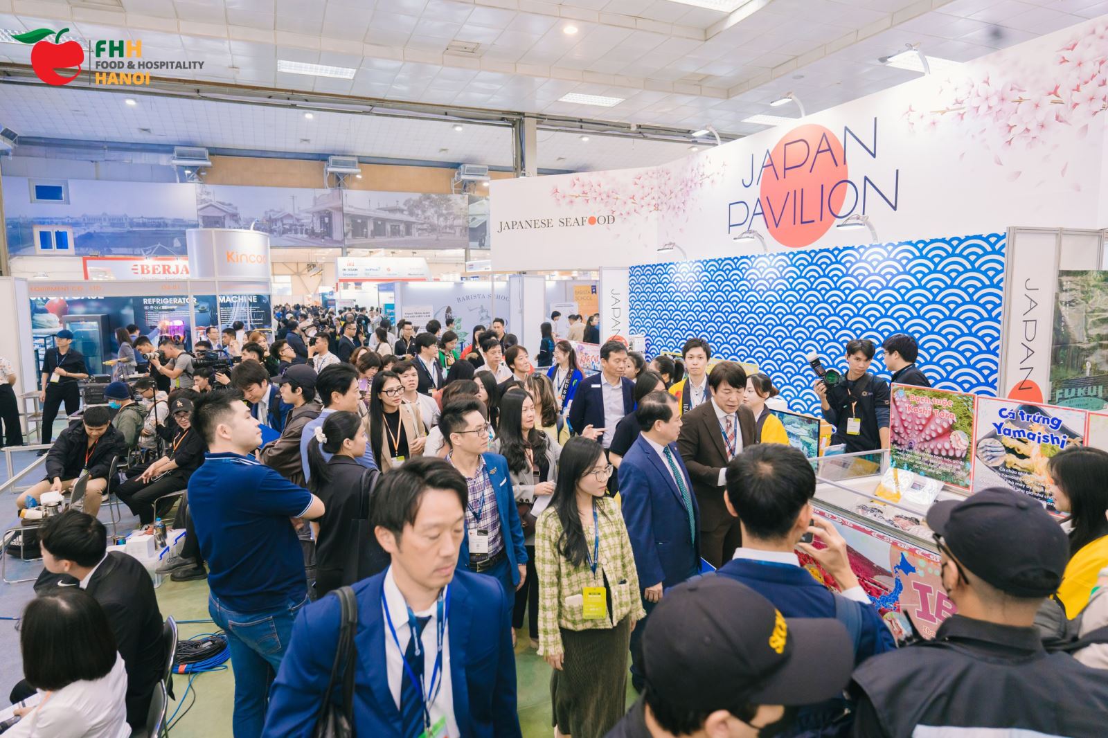 Triển lãm Food & Hospitality Hanoi 2025 dự kiến thu hút 170+ gian hàng từ 24+ quốc gia và vùng lãnh thổ (Ảnh: Food & Hospitality Hanoi 2023)