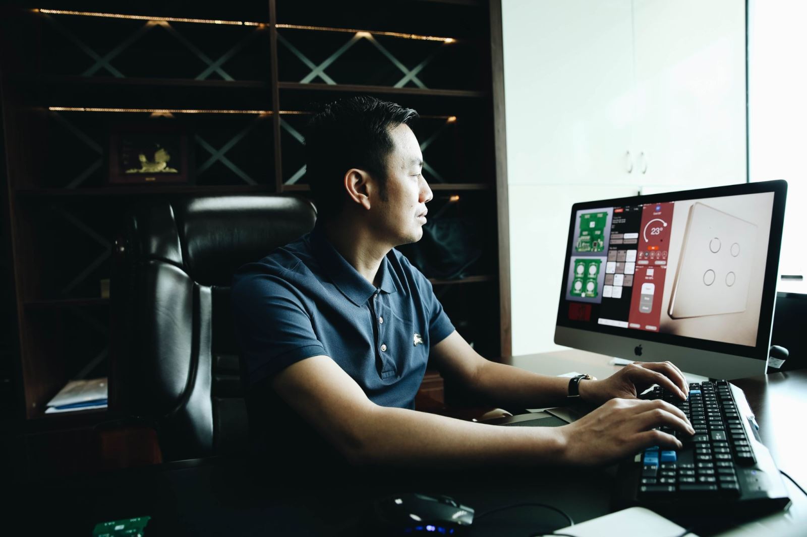 Ông Đỗ Anh Tuấn xác định lấy công nghệ làm tiên phong để thay đổi cuộc chơi của các doanh nghiệp truyền thống/Ảnh nhaquanly