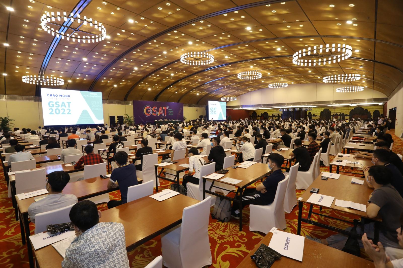 1 trong số các phòng thi của Vòng thi GSAT lần thứ 3 năm 2022 