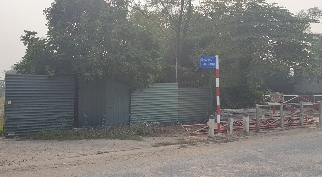 Khu vực 2 bên đường Đại Thanh thuộc xã Tả Thanh Oai đều là đất nông nghiêp.