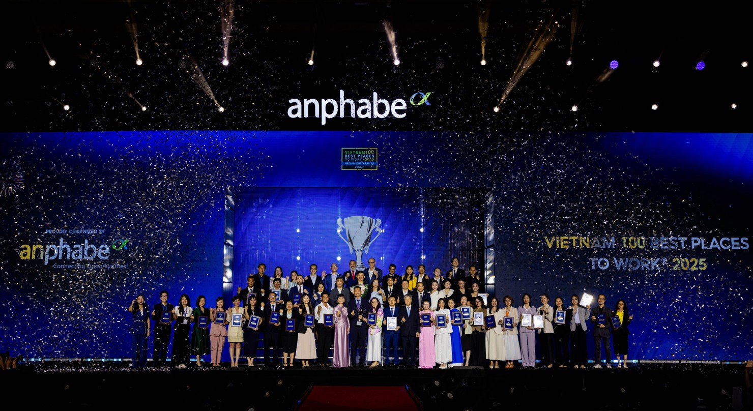 Top 100 Nơi làm việc tốt nhất khối doanh nghiệp 