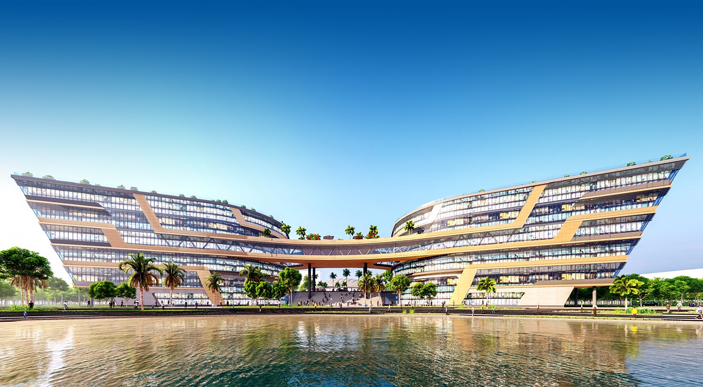 Trung tâm Đổi mới sáng tạo Quốc gia cơ sở Hòa Lạc. Ảnh: NIC