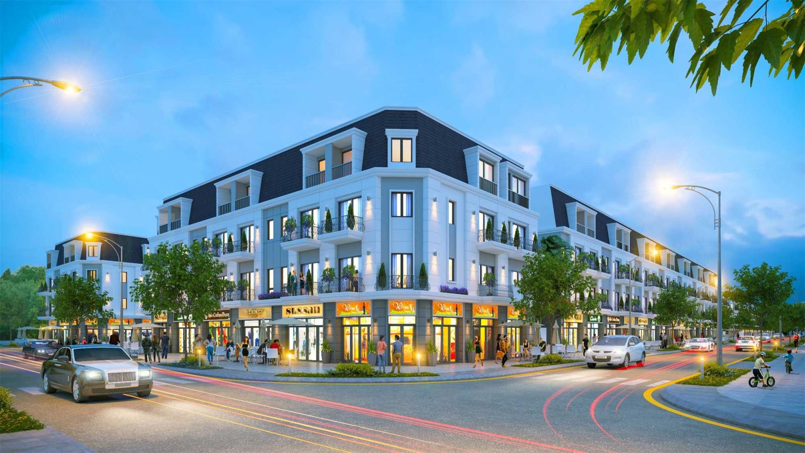 Phối cảnh 1 góc dự án Symbio Garden 