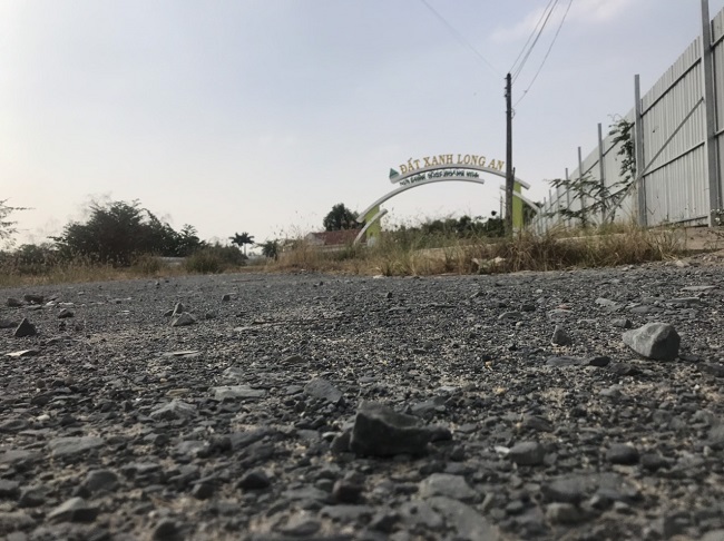 Dự án sai phạm do Công ty TNHH MTV BĐS Đất Xanh Long An làm chủ đầu tư. Nguồn: Báo Long An