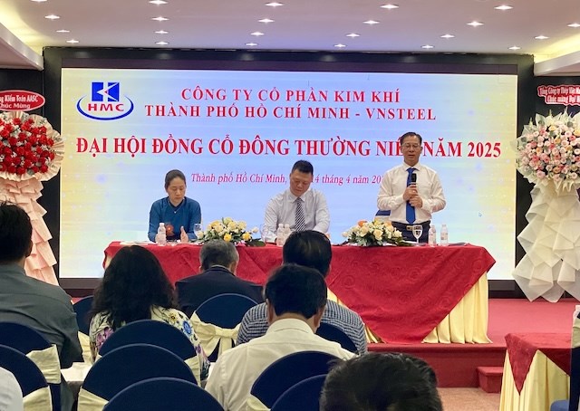 Ông Lê Văn Quang, Thành viên HĐQT kiêm Tổng Giám đốc HMC, chia sẻ tại đại hội
