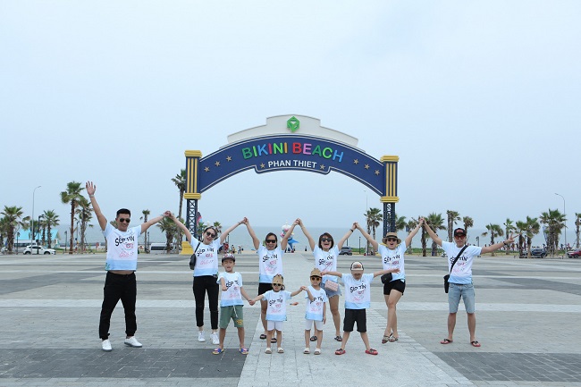 Sau sự kiện động thổ, quý khách hàng có chuyến tham quan trải nghiệm hệ tiện ích tại NovaWorld Phan Thiet.