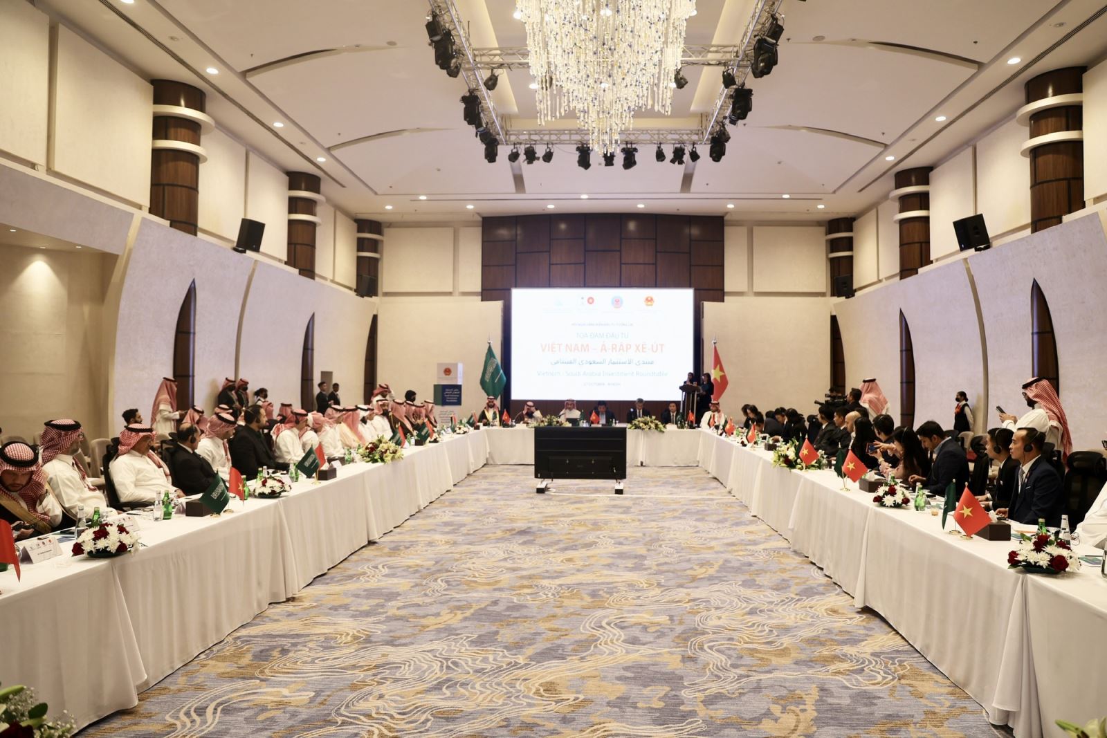 Tọa đàm Đầu tư Việt Nam - Saudi Arabia - Ảnh: VGP/Thu Sa