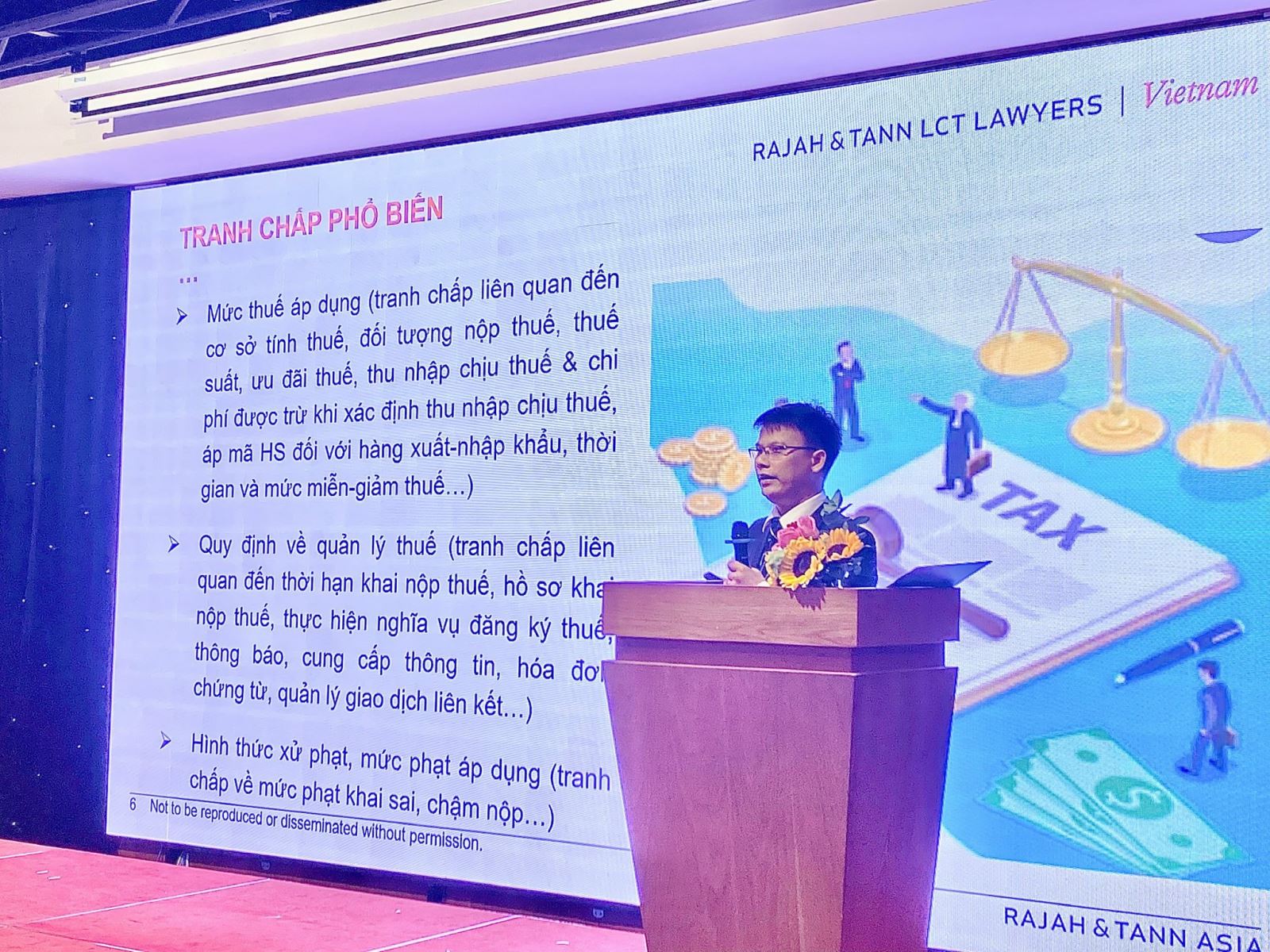 LS. Cao Dăng Duy - Luật sư thành viên Rajah & Tann LCT Lawyers chia sẻ tại hội thảo