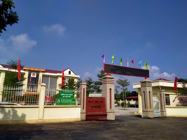 Trụ sở UBND xã Yên Mỹ