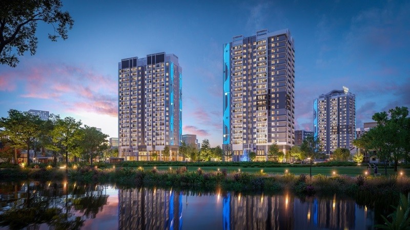 Tổ hợp chung cư BerRiver Jardin tích hợp nhiều tiện ích hiện đại tại phía Đông Thủ đô