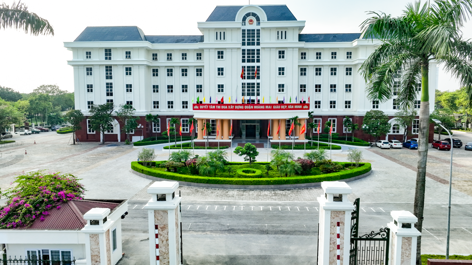 Trụ sở Quận ủy, HĐND, UBND quận Hoàng Mai