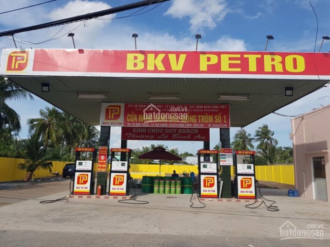 Một cửa hàng xăng dầu cuả BKV Petro