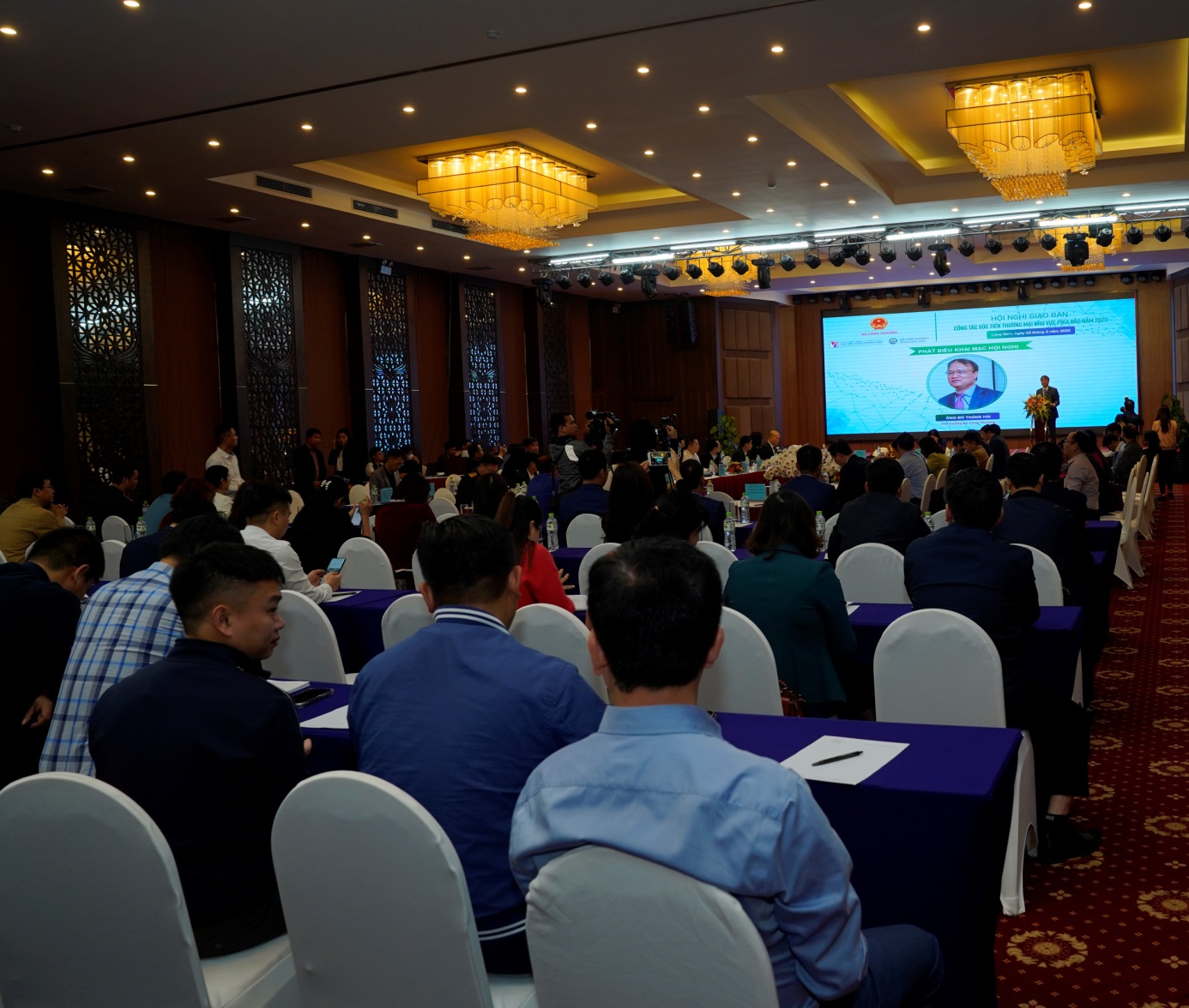 Toàn cảnh Hội nghị giao ban công tác XTTM phía Bắc năm 2023