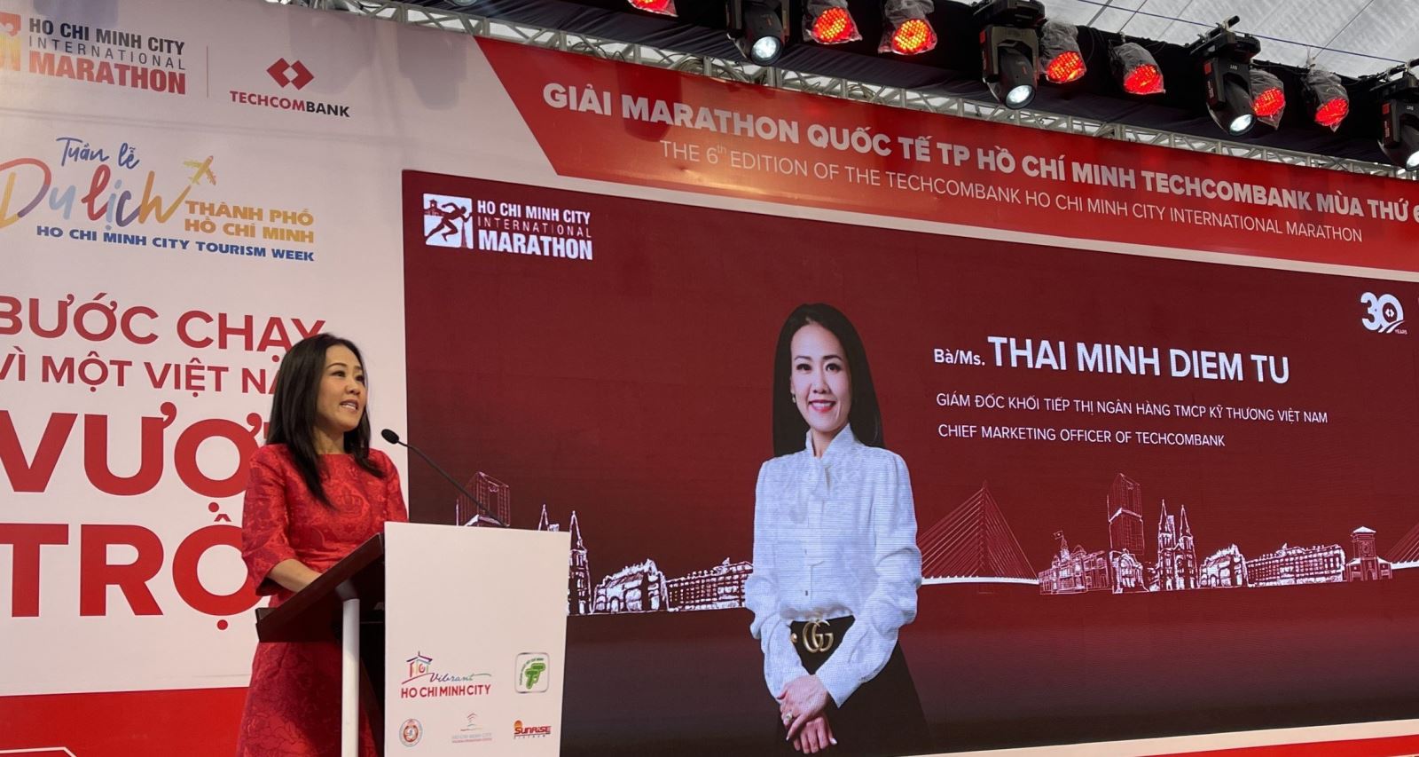 bà Thái Minh Diễm Tú, Giám đốc Khối tiếp thị, Ngân hàng TMCP Kỹ Thương Việt Nam