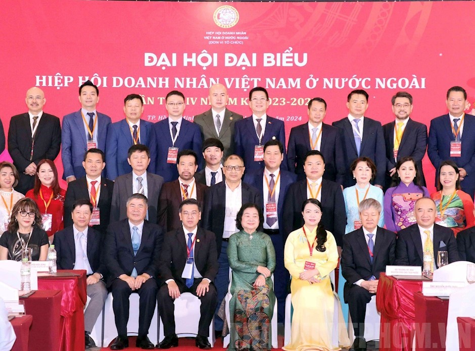 Các đại biểu chụp ảnh lưu niệm tại Đại hội