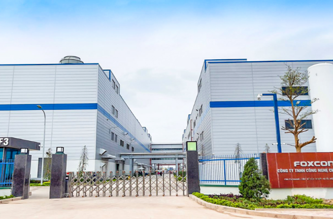 Nhà máy Foxconn tại Khu công nghiệp Quang Châu - Bắc Giang 