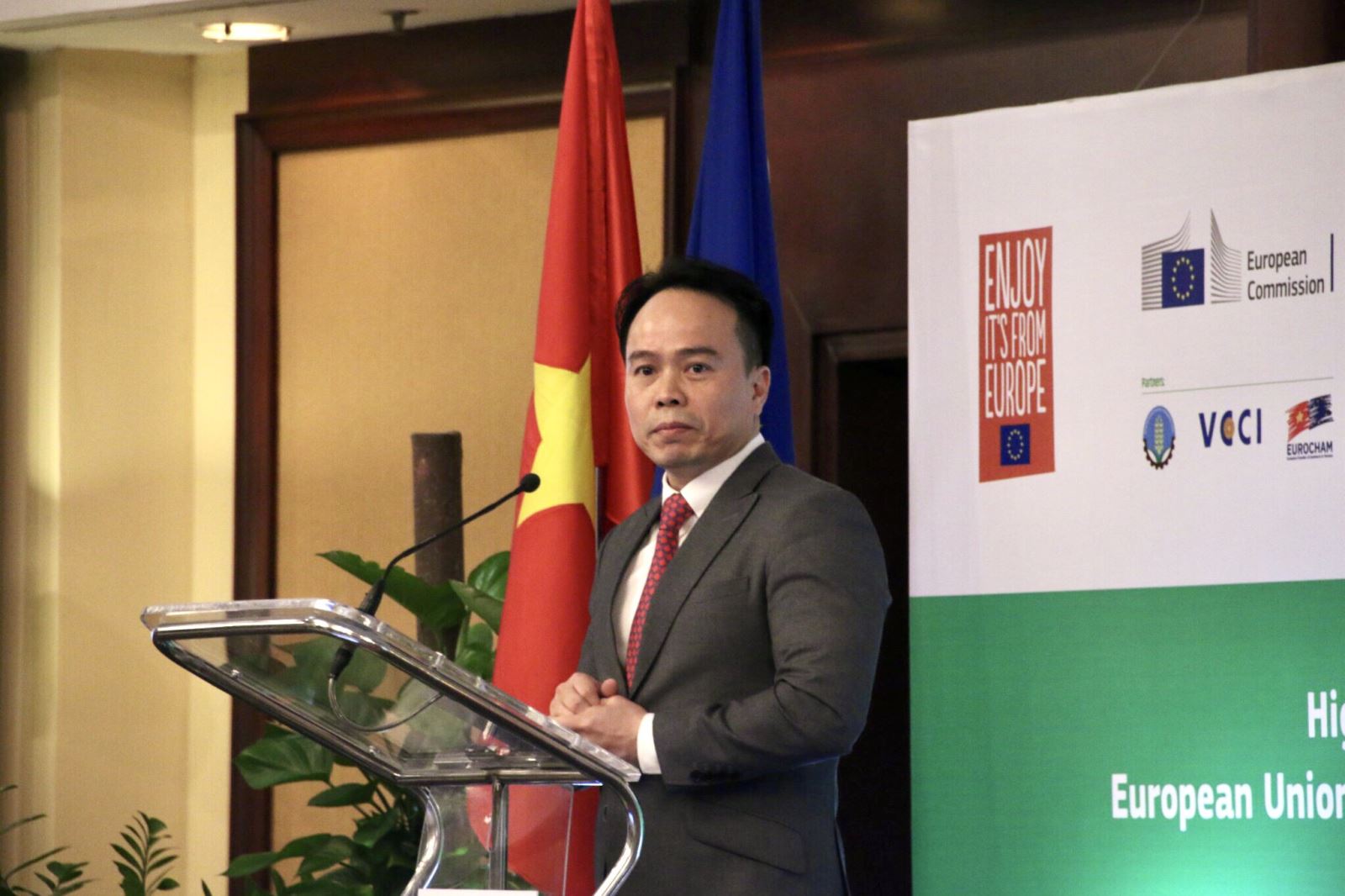 Ông Ngô Chung Khanh - Phó Vụ trưởng Vụ Chính sách thương mại đa biên, Bộ Công Thương. Ảnh: TT
