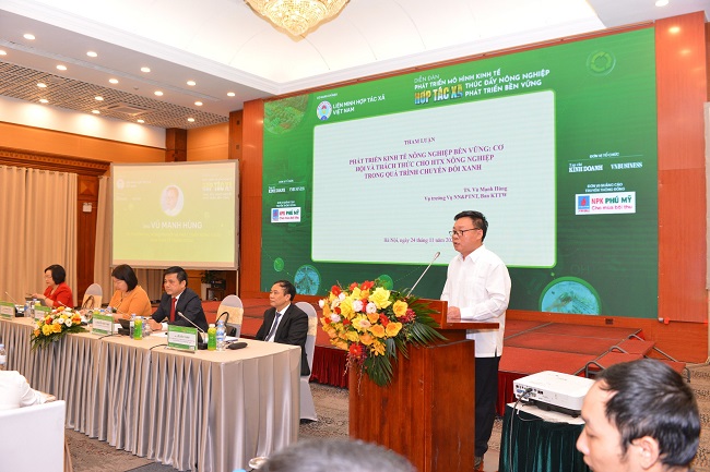 TS. Vũ Mạnh Hùng, Phó vụ trưởng Vụ Nông nghiệp và Phát triển nông thôn (Ban Kinh tế Trung ương) 