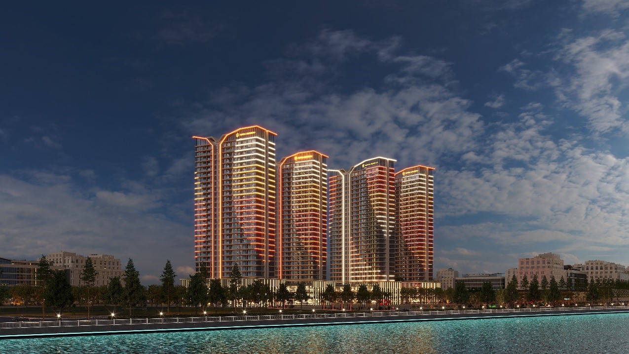 Capital Square lấy cảm hứng từ những dòng chảy hội tụ, âm nhạc và ánh sáng