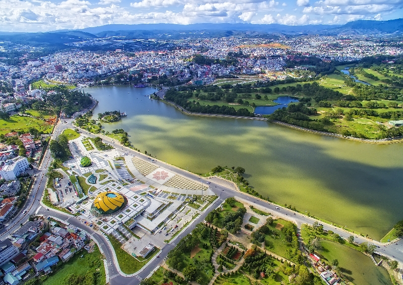 TP Đà Lạt (Ảnh Lamdonggov)