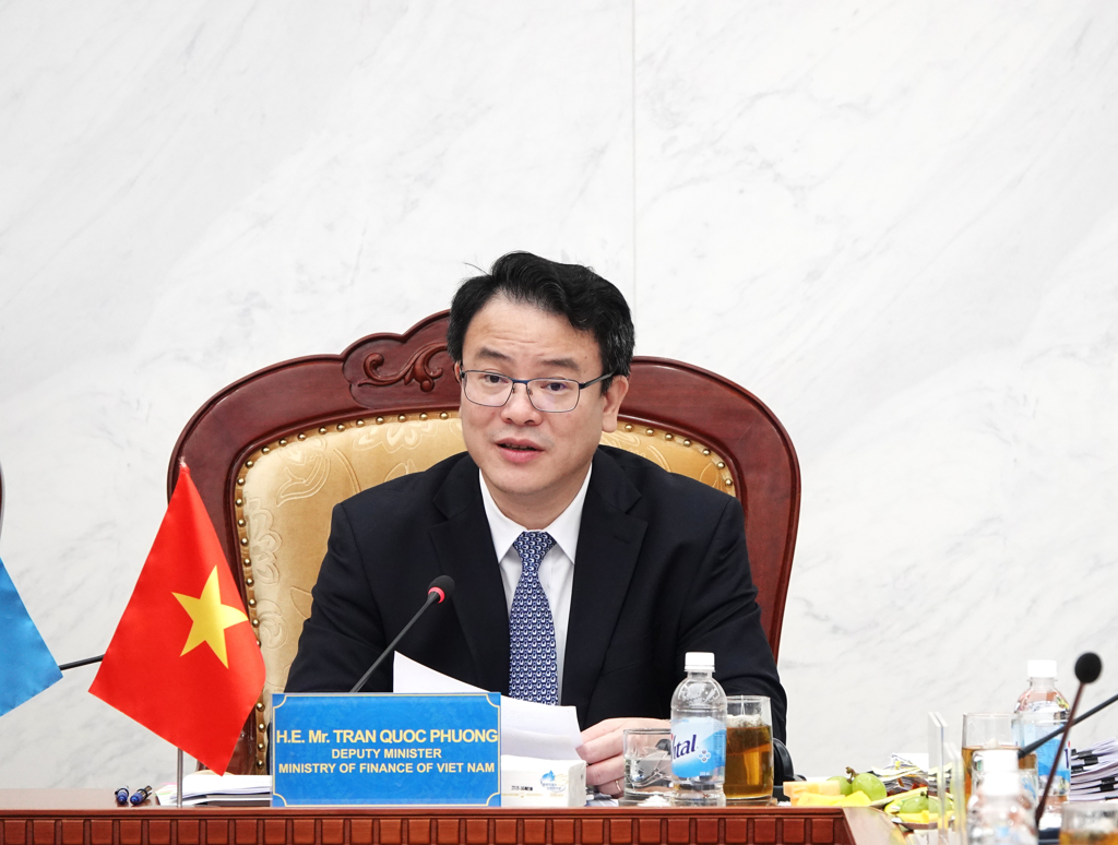 Thứ trưởng Trần Quốc Phương khẳng định, Chính phủ Việt Nam sẽ tiếp tục phối hợp chặt chẽ với Liên Hợp Quốc để xử lý vướng mắc, đẩy nhanh tiến độ phê duyệt và triển khai các dự án