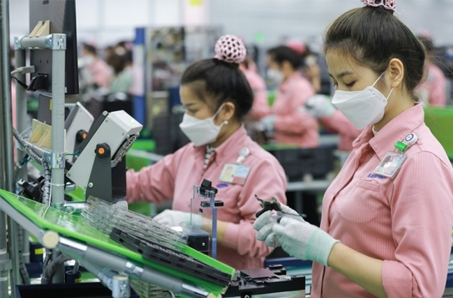 2 tháng đầu năm 2024 Thái Nguyên xuất siêu 3 tỷ USD. Ảnh minh hoạ