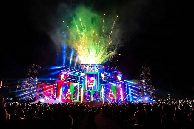 Các sự kiện văn hóa giải trí tại đây thu hút đông đảo người tham dự.