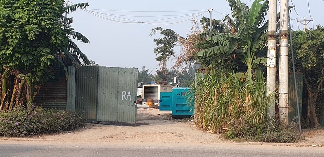 Nhà xưởng trên đường Đại Thanh.