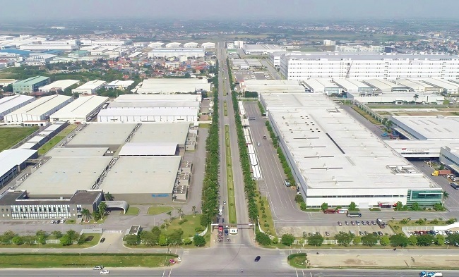 Đến nay, cả 2 KCN Tràng Duệ 1 và Tràng Duệ 2 đã lấp đầy 100% (ảnh minh họa)