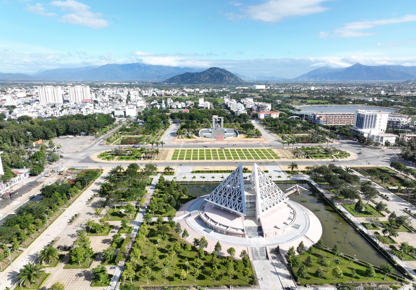 Trung tâm thành phố Phan Rang - Tháp Chàm tỉnh Ninh Thuận.