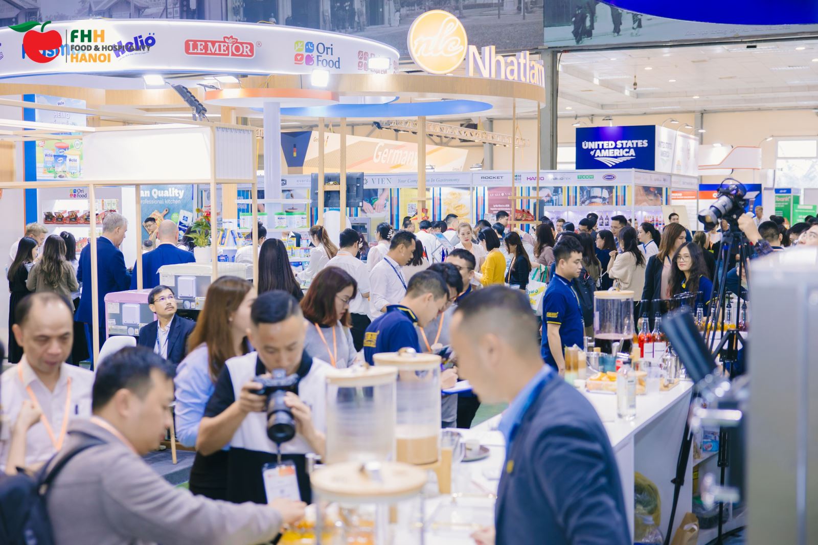 Food & Hospitality Hanoi là cơ hội để doanh nghiệp tìm kiếm nguồn cung ứng chất lượng F&B, dịch vụ khách sạn, nhà hàng (Ảnh: Food & Hospitality Hanoi 2023)